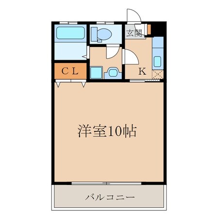 メープル西原の物件間取画像